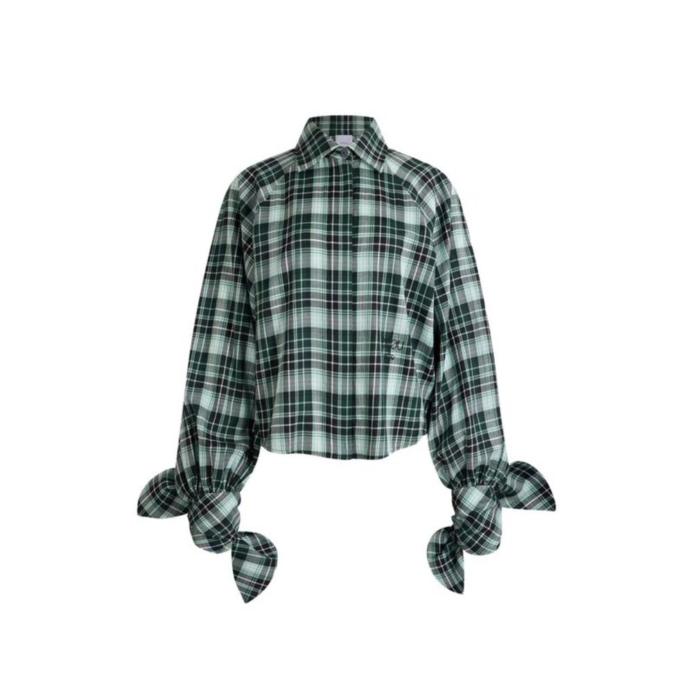 Patou Green Tops - Blouses Women